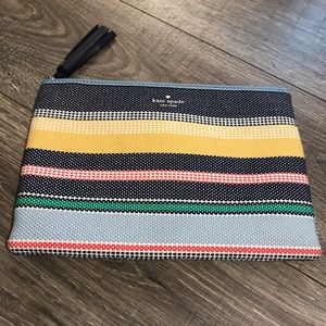 kate spade new york ash st boardwalk tassel pouch